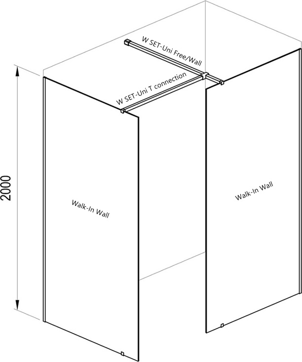 Walk-In модель Double Wall